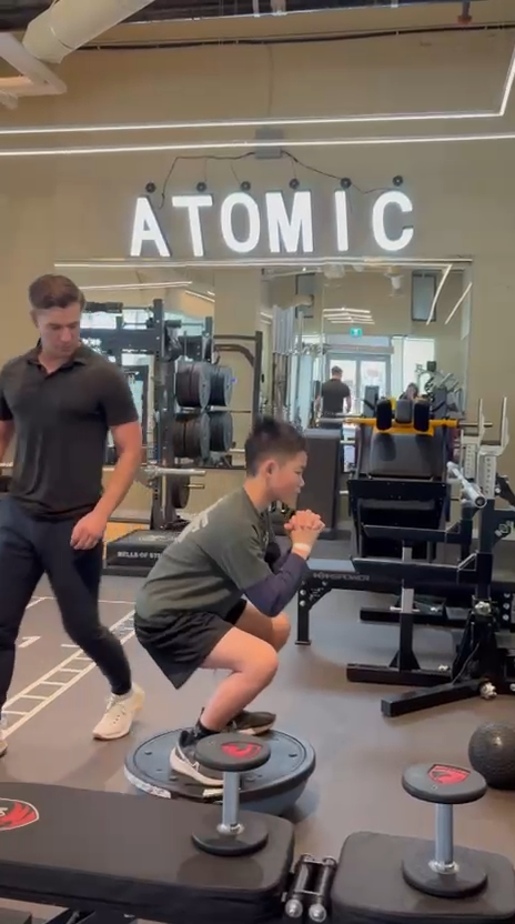 Atomic Fitness training session