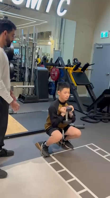 Youth athlete training